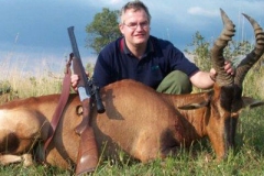 red hartebeest